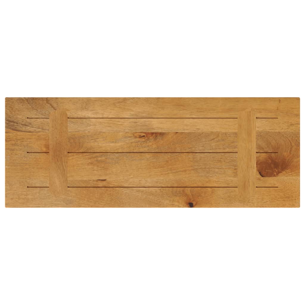 vidaXL Tischplatte 90x40x3,8 cm Rechteckig Massivholz Mango