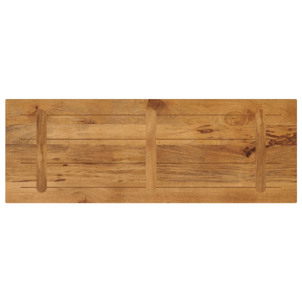 vidaXL Plateau de table 160x50x3,8 cm Rectangulaire Bois de manguier massif