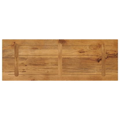 vidaXL Plateau de table 160x50x3,8 cm Rectangulaire Bois de manguier massif