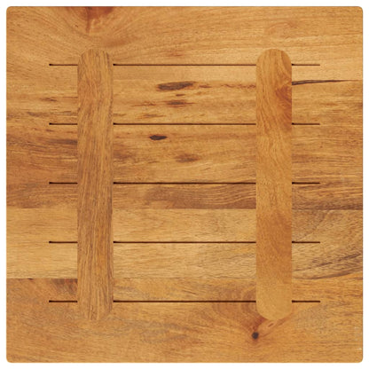 vidaXL Tischplatte 60x60x3,8 cm Quadratisch Massivholz Mango