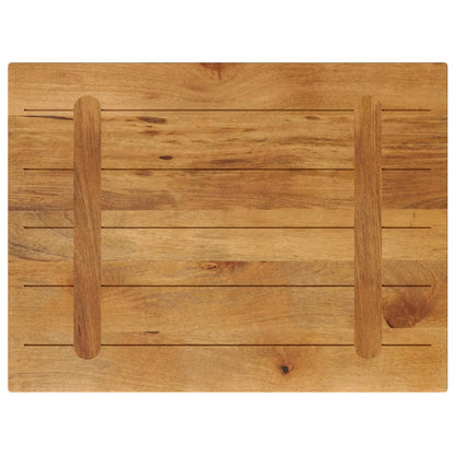 vidaXL Tischplatte 80x60x3,8 cm Rechteckig Massivholz Mango