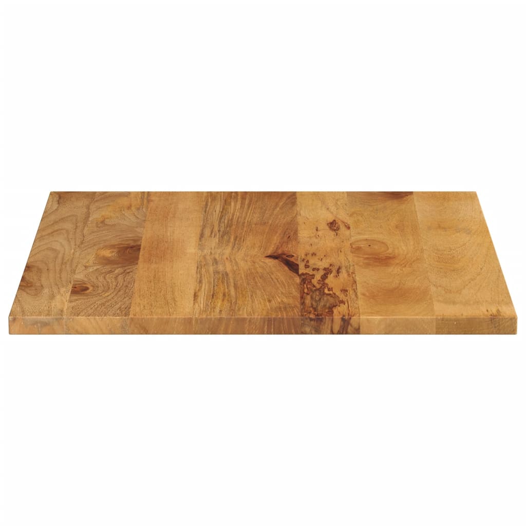 vidaXL Plateau de table 70x70x3,8 cm Carré Bois de manguier massif