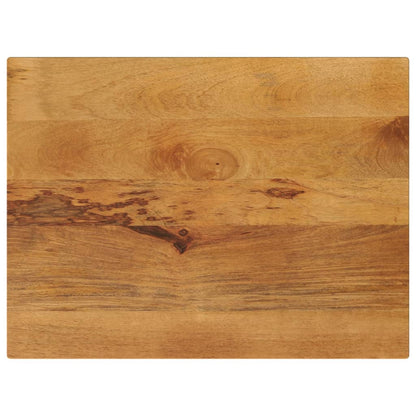 vidaXL Tischplatte 80x70x3,8 cm Rechteckig Massivholz Mango