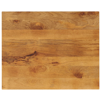 vidaXL Tischplatte 90x80x3,8 cm Rechteckig Massivholz Mango