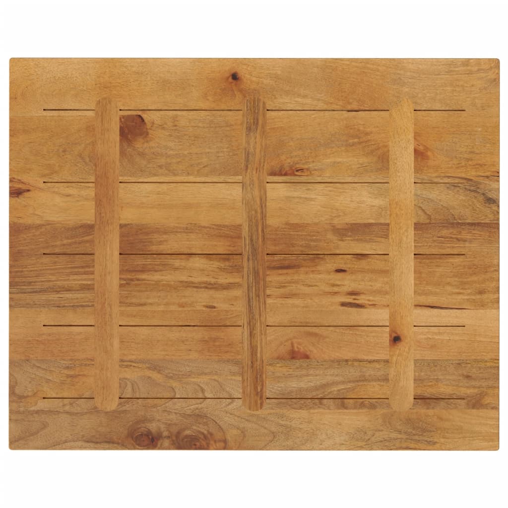 vidaXL Tischplatte 90x80x3,8 cm Rechteckig Massivholz Mango
