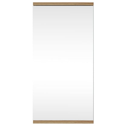 vidaXL Eck-Spiegelschrank Eichen-Optik 30x24x60 cm