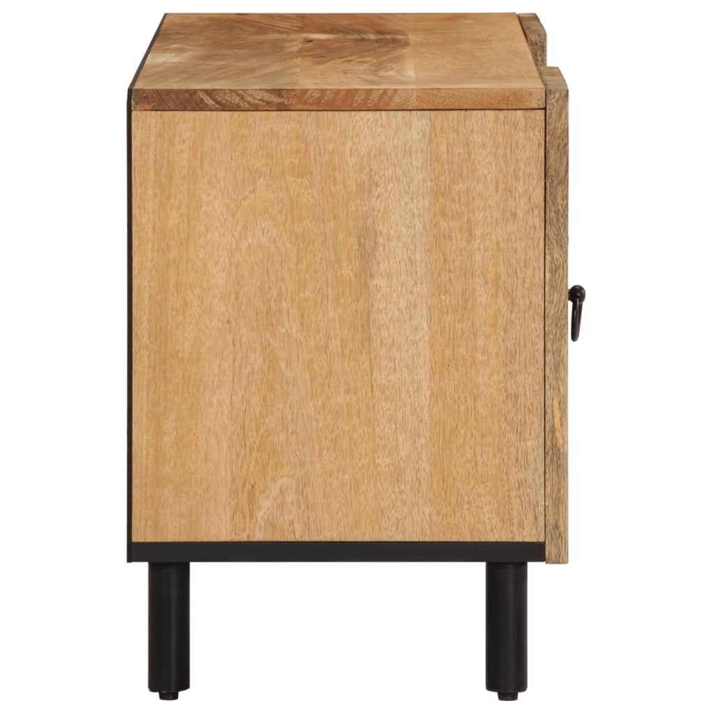 vidaXL Meuble TV 105x33x46 cm Bois de manguier massif