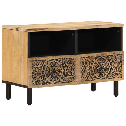 Meuble TV vidaXL 70x33x46 cm Bois de manguier massif