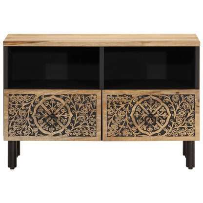 Meuble TV vidaXL 70x33x46 cm Bois de manguier massif