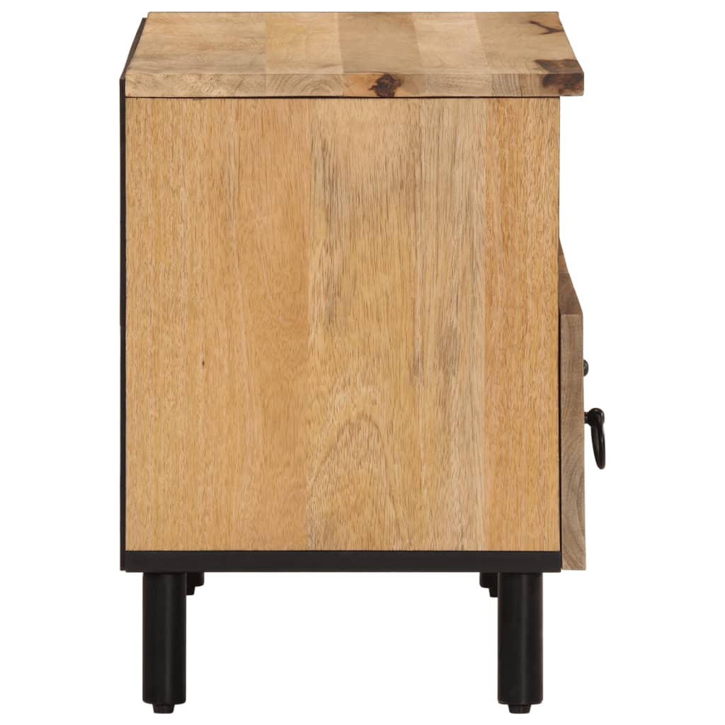 Meuble TV vidaXL 70x33x46 cm Bois de manguier massif