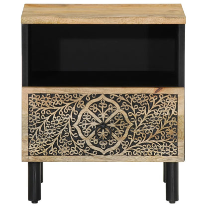 vidaXL Nachttische 2 Stk. 40x33x46 cm Massivholz Mango