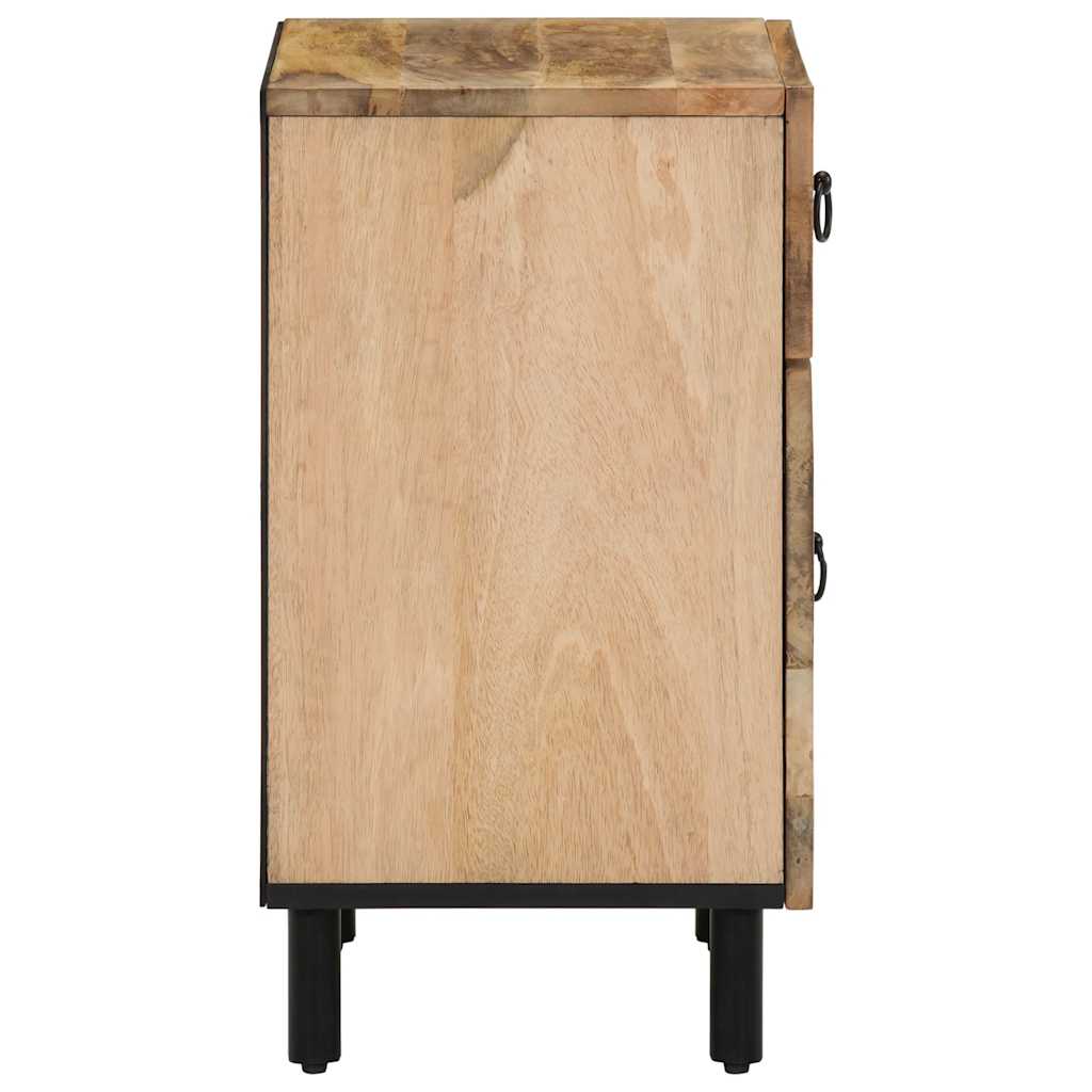 vidaXL Table de chevet 50x33x60 cm Bois de manguier massif