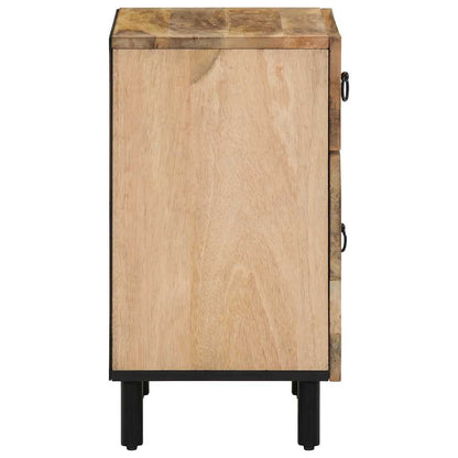 vidaXL Table de chevet 50x33x60 cm Bois de manguier massif