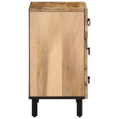 vidaXL Nachttisch 50x33x60 cm Massivholz Mango