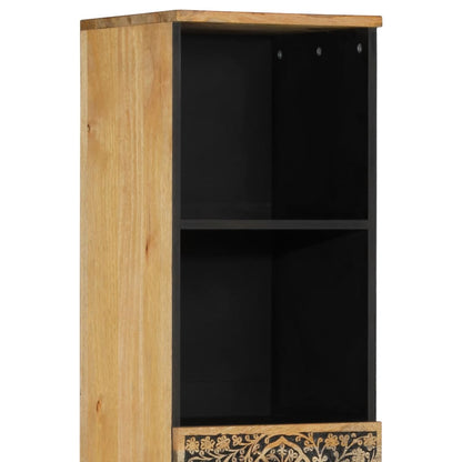 vidaXL Badschrank 38x33x160 cm Massivholz Mango