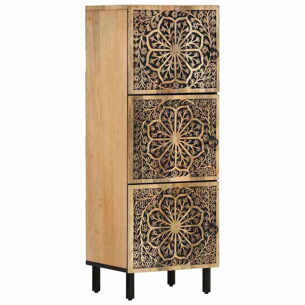 vidaXL Meuble d'appoint 40x33x110 cm Bois de manguier massif