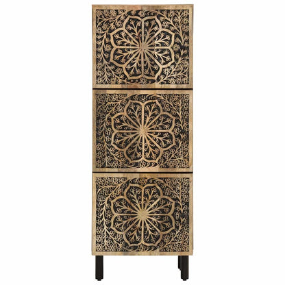 vidaXL Meuble d'appoint 40x33x110 cm Bois de manguier massif