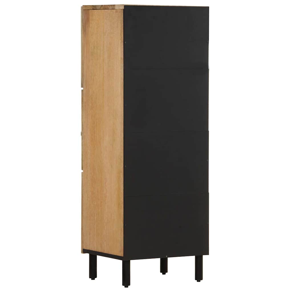 vidaXL Meuble d'appoint 40x33x110 cm Bois de manguier massif