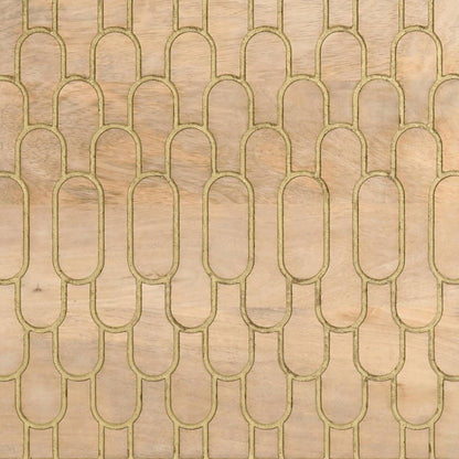vidaXL Nachttische 2 Stk. 40x33x46 cm Massivholz Mango