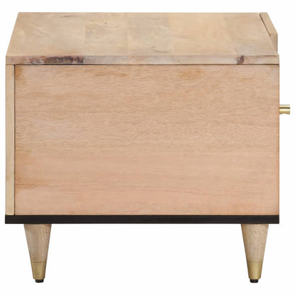 vidaXL Couchtisch 80x50x40 cm Massivholz Mango