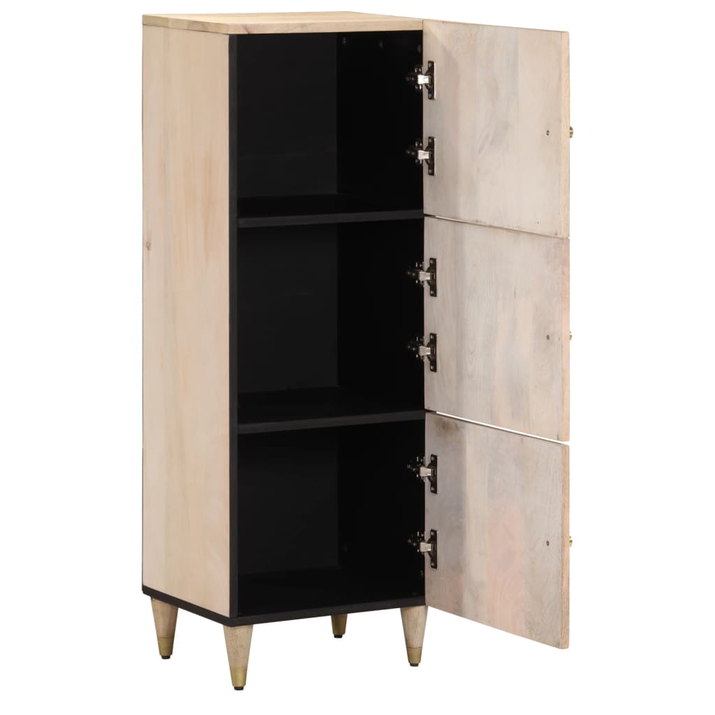 Highboard 40x33x110 cm Massivholz Mango