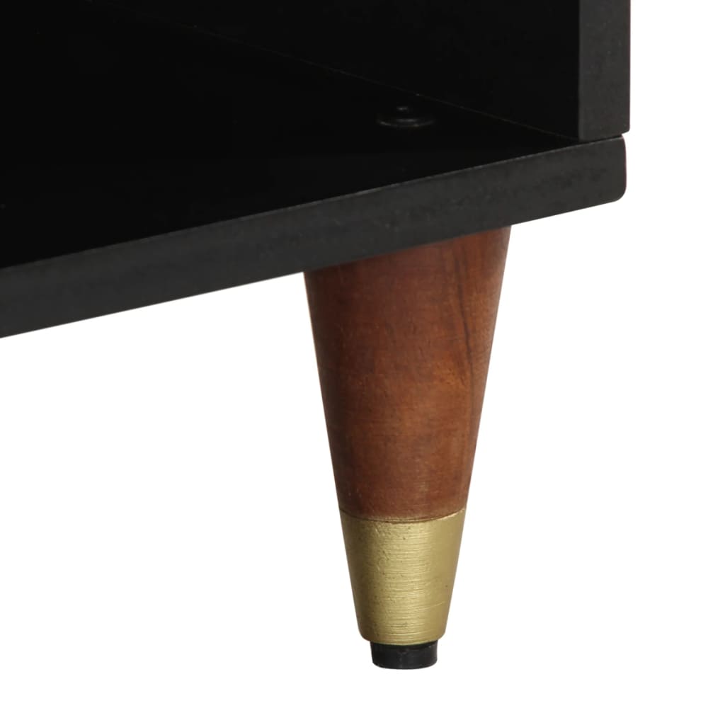 vidaXL Table basse 80x50x40 cm Bois de manguier massif