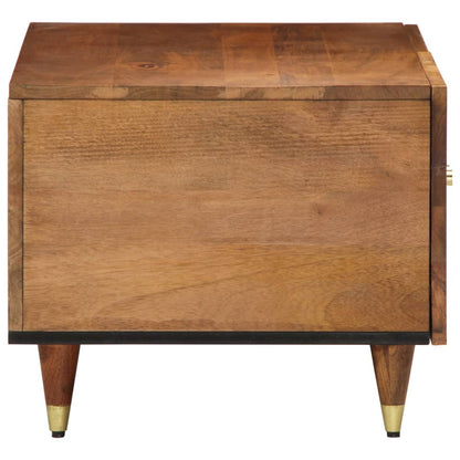 vidaXL Couchtisch 80x50x40 cm Massivholz Mango