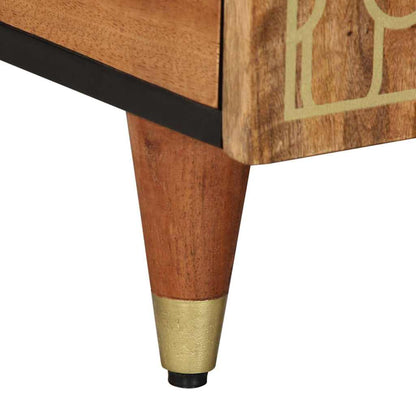 vidaXL Table basse 100x54x40 cm Bois de manguier massif