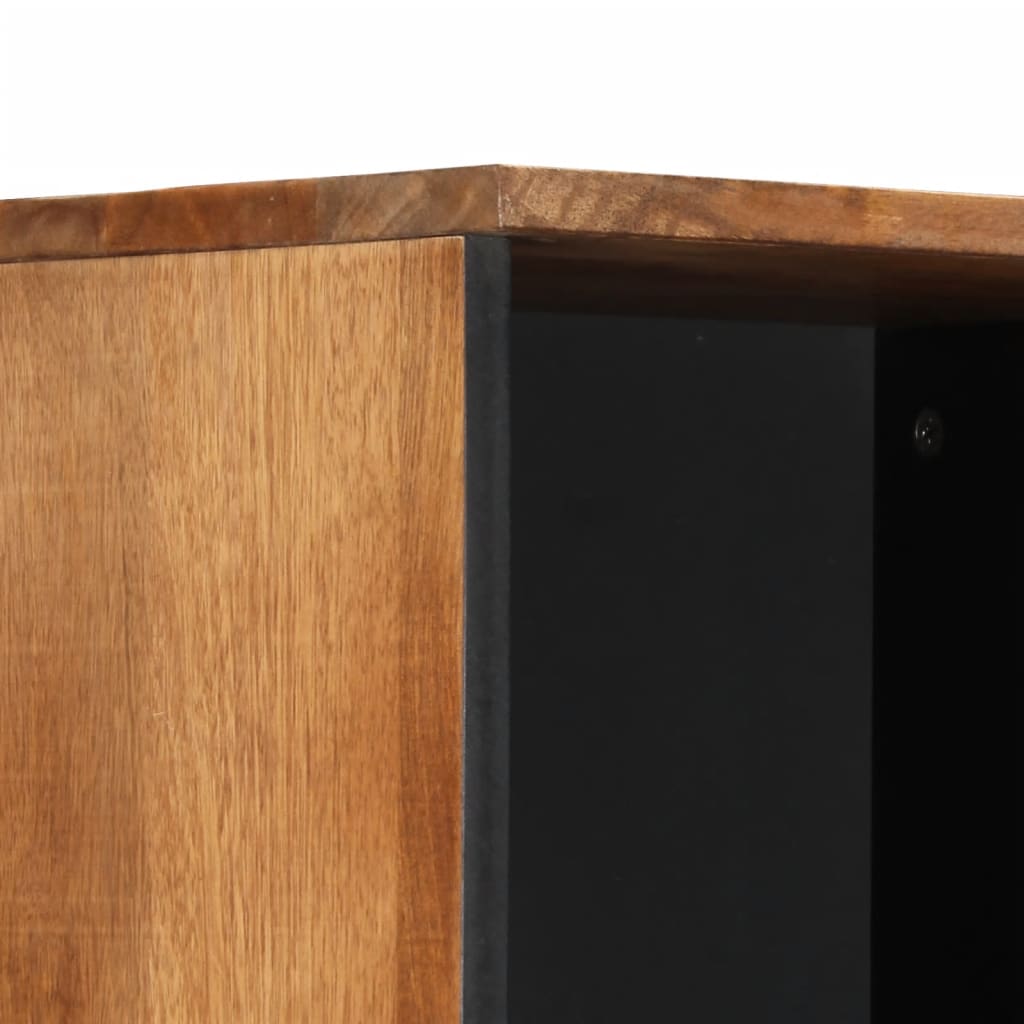 vidaXL Meuble de salle de bain 38x33x160 cm Bois de manguier massif
