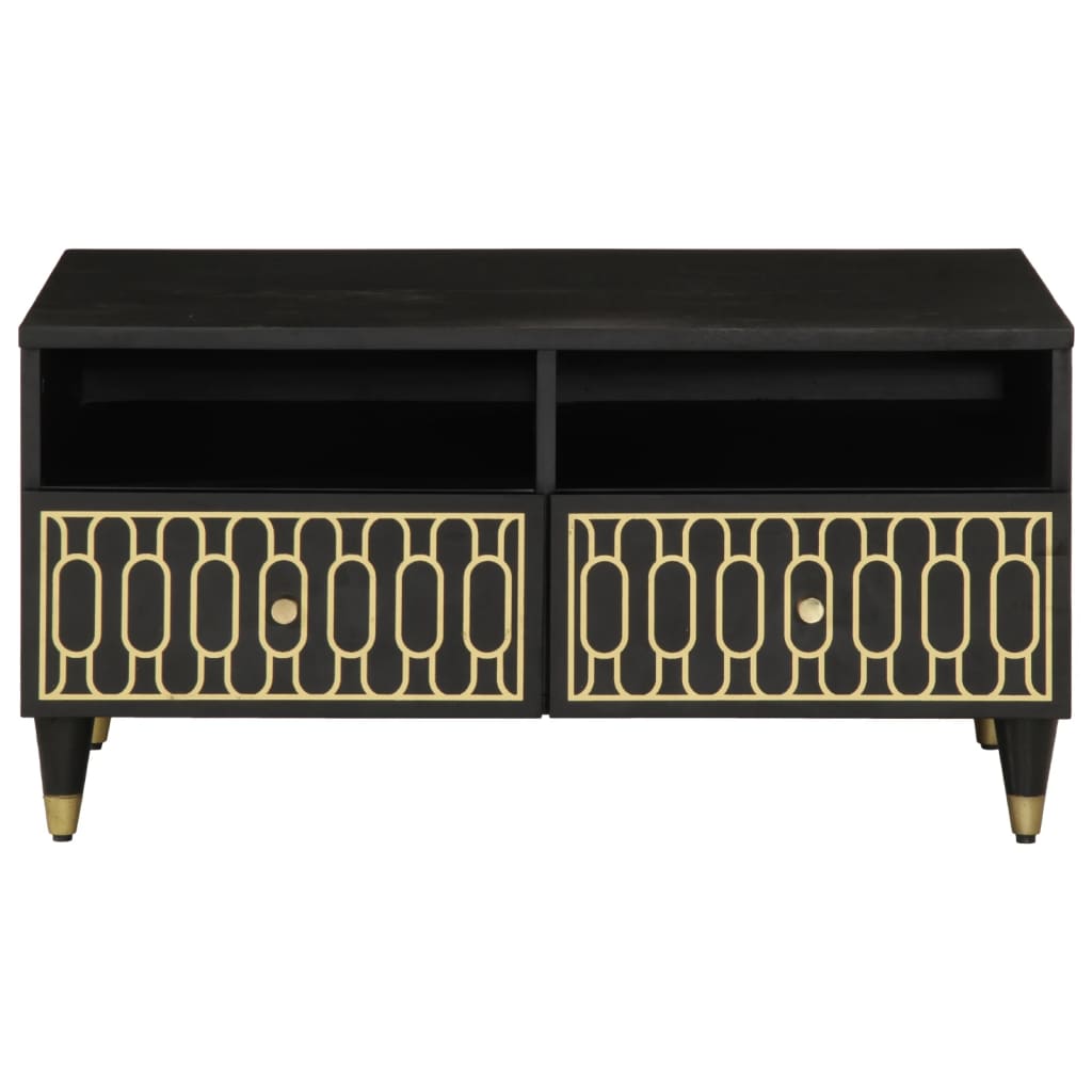 vidaXL Couchtisch 80x54x40 cm Massivholz Mango