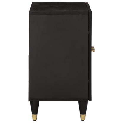 vidaXL Waschbeckenunterschrank 62x33x58 cm Massivholz Mango