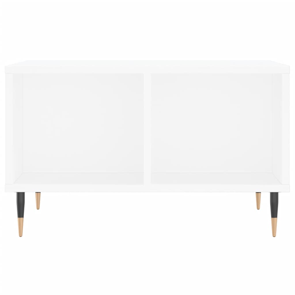 vidaXL Couchtisch Weiß 60x50x36,5 cm Holzwerkstoff