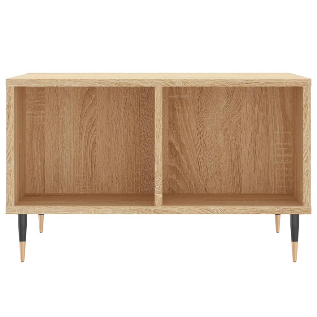 vidaXL Couchtisch Sonoma-Eiche 60x50x36,5 cm Holzwerkstoff