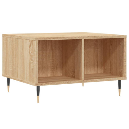 vidaXL Couchtisch Sonoma-Eiche 60x50x36,5 cm Holzwerkstoff