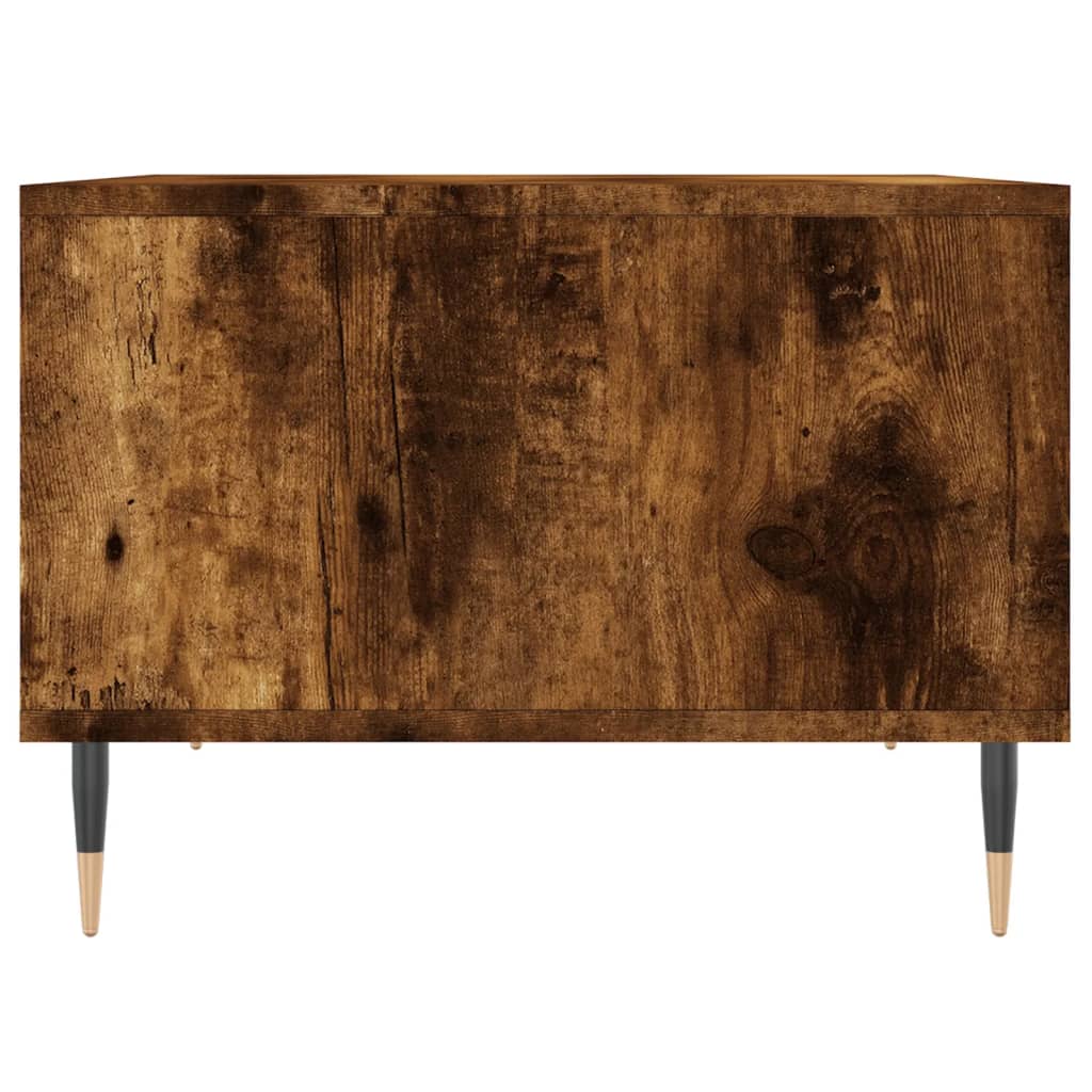 vidaXL Couchtisch Räuchereiche 60x50x36,5 cm Holzwerkstoff