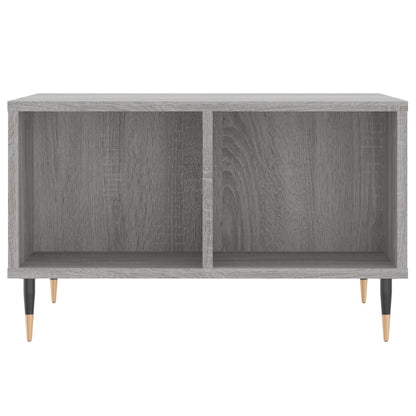 vidaXL Table basse gris Sonoma 60x50x36,5 cm en bois d'ingénierie