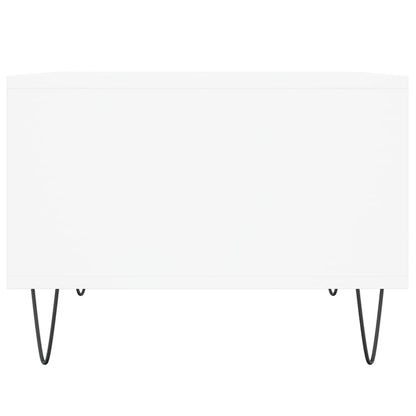 Couchtisch Weiß 60x50x36,5 cm Holzwerkstoff