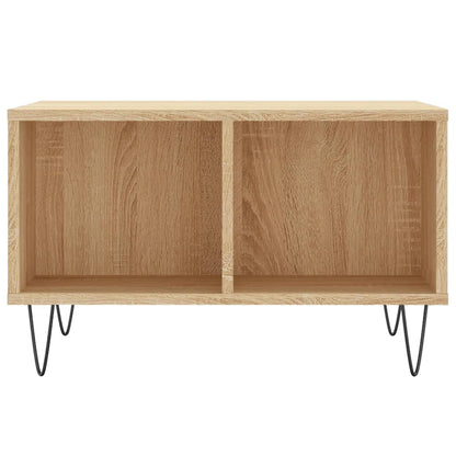 vidaXL Couchtisch Sonoma-Eiche 60x50x36,5 cm Holzwerkstoff
