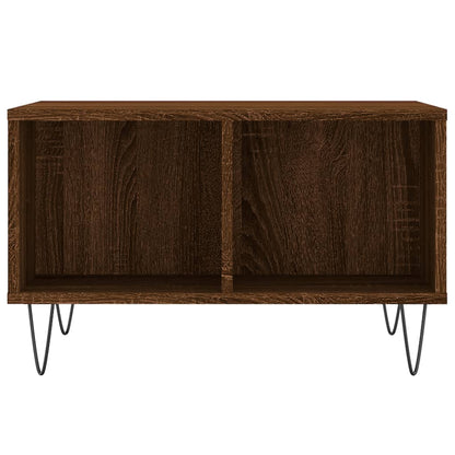 vidaXL Couchtisch Braun Eichen-Optik 60x50x36,5 cm Holzwerkstoff