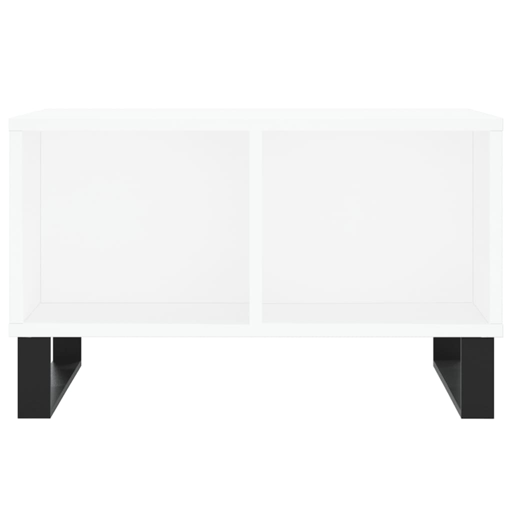 vidaXL Couchtisch Weiß 60x50x36,5 cm Holzwerkstoff