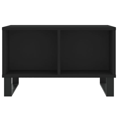 vidaXL Couchtisch Schwarz 60x50x36,5 cm Holzwerkstoff