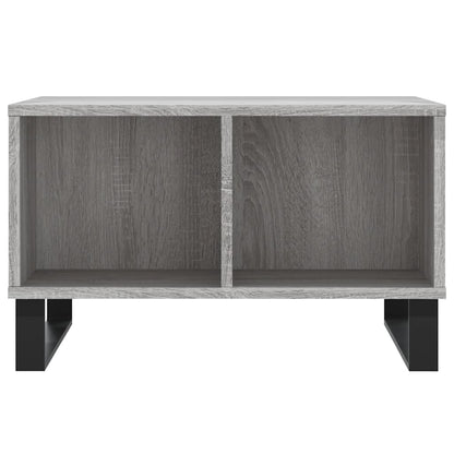 vidaXL Table basse gris Sonoma 60x50x36,5 cm Aggloméré