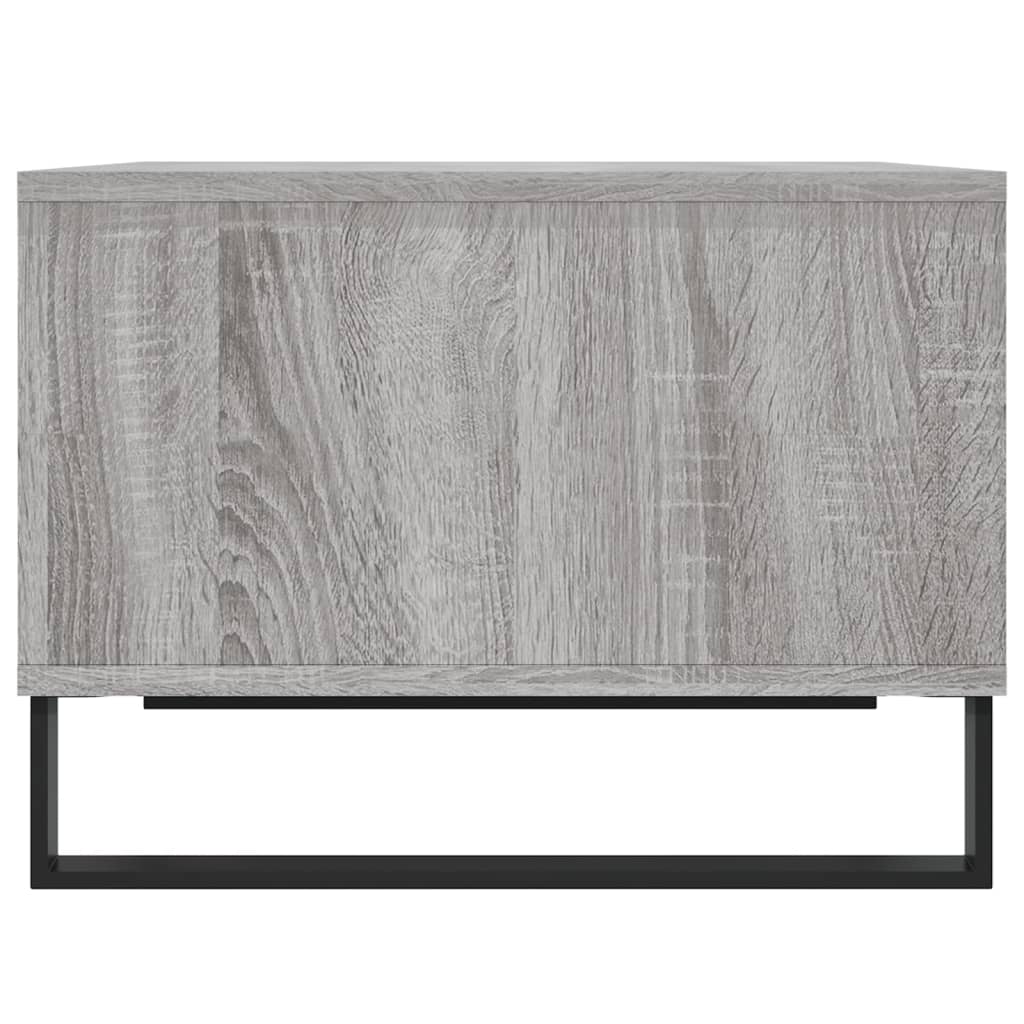 vidaXL Table basse gris Sonoma 60x50x36,5 cm Aggloméré