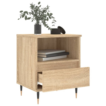 vidaXL Nachttisch Sonoma-Eiche 40x35x50 cm Holzwerkstoff