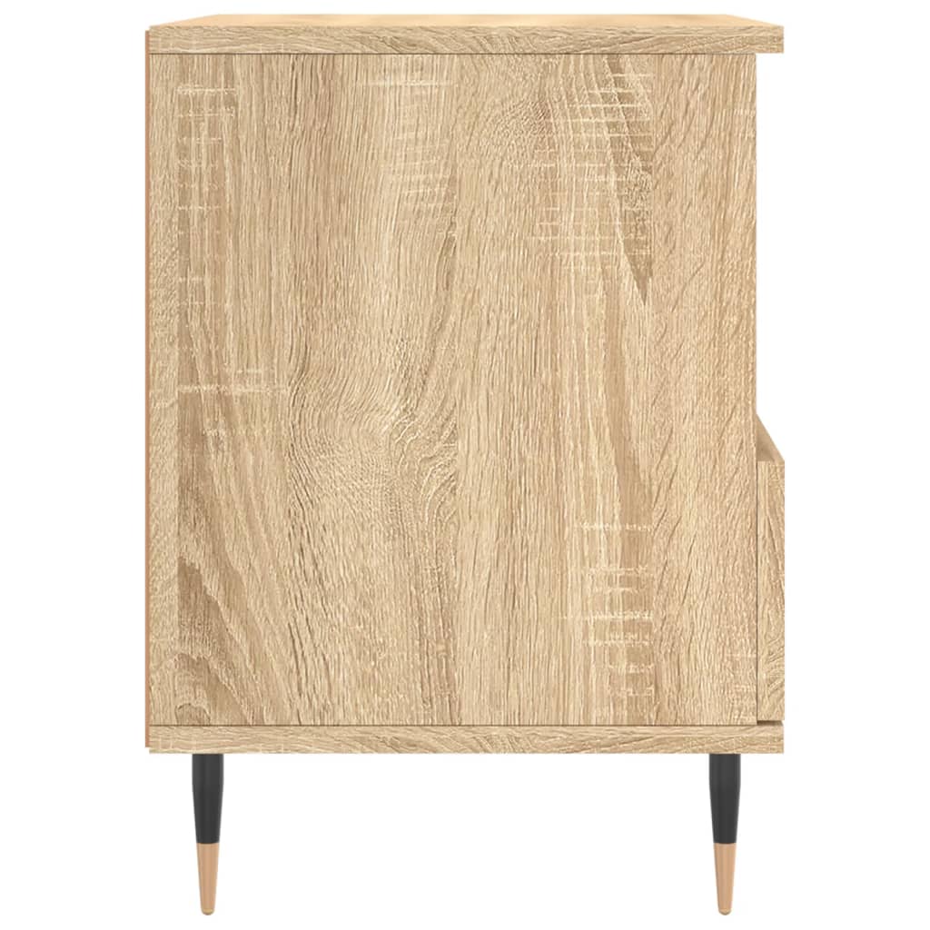 vidaXL Nachttisch Sonoma-Eiche 40x35x50 cm Holzwerkstoff