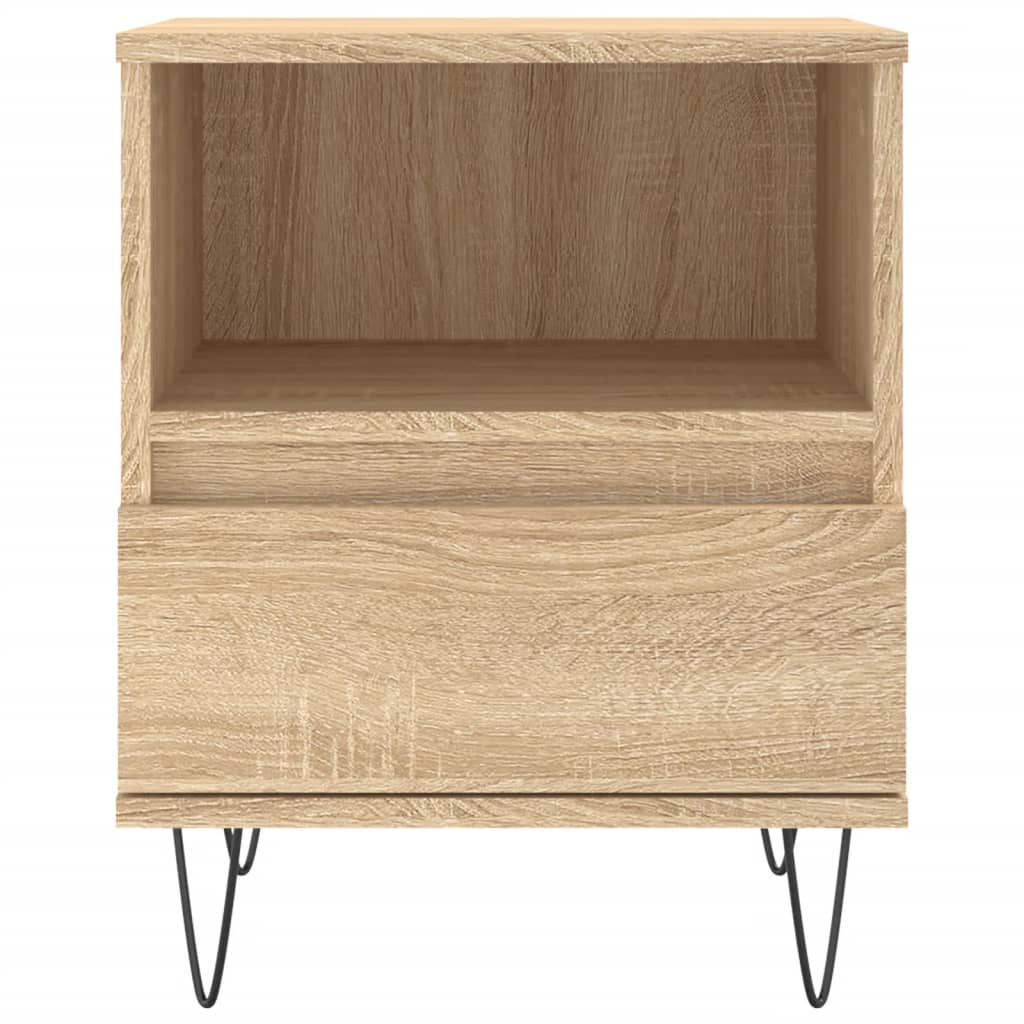vidaXL Nachttisch Sonoma-Eiche 40x35x50 cm Holzwerkstoff
