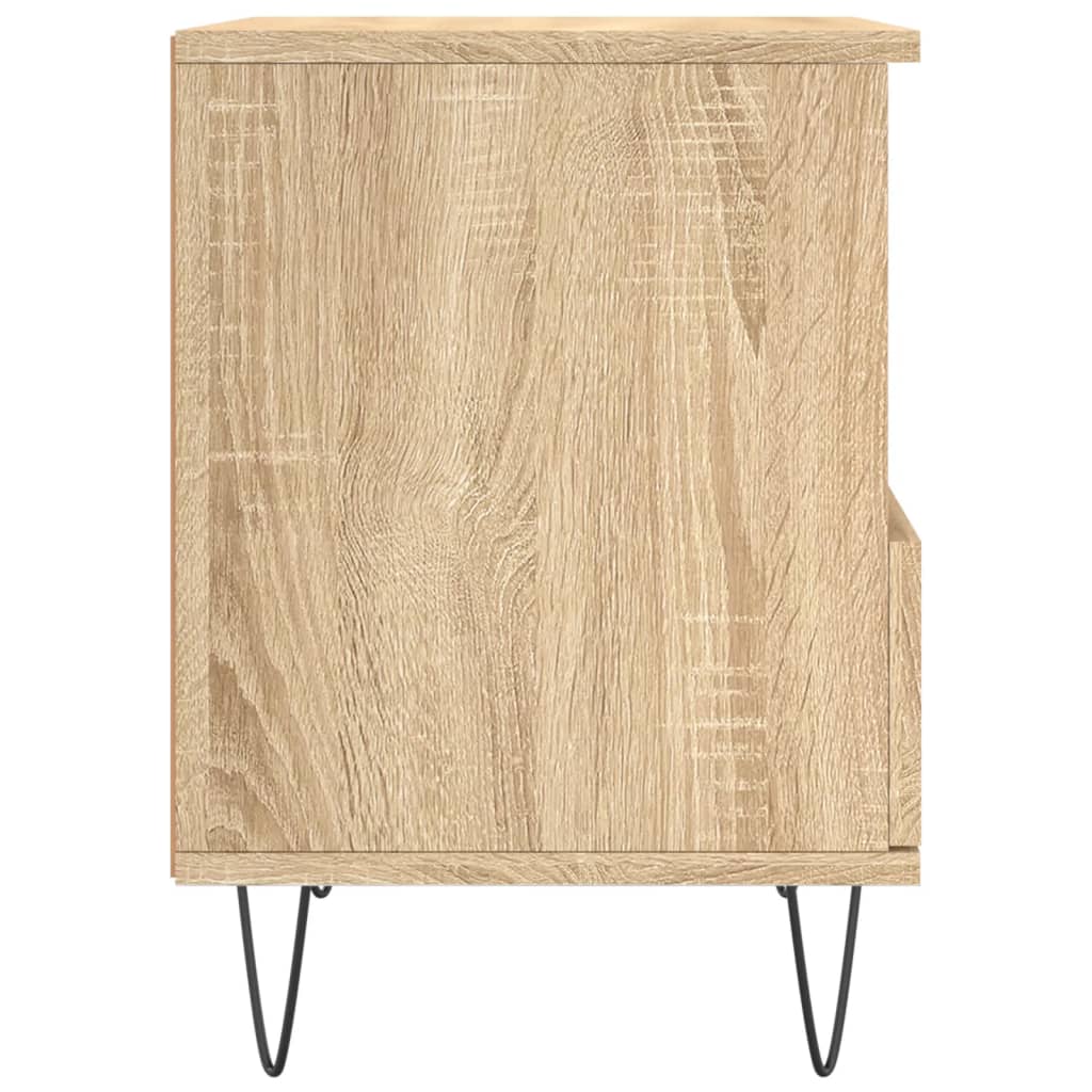 vidaXL Nachttisch Sonoma-Eiche 40x35x50 cm Holzwerkstoff