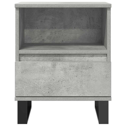 vidaXL Nachttisch Betongrau 40x35x50 cm Holzwerkstoff