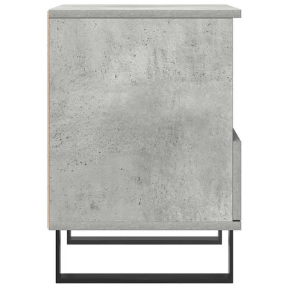 vidaXL Nachttisch Betongrau 40x35x50 cm Holzwerkstoff