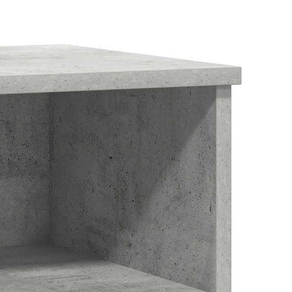 vidaXL Nachttisch Betongrau 40x35x50 cm Holzwerkstoff